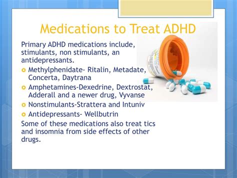 Ppt Adhd Attention Deficit Hyper Activity Disorder Powerpoint