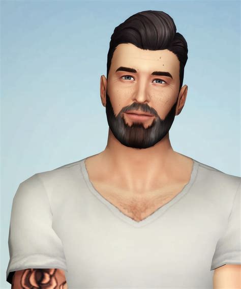 S4 Gp05 Slick Edit 네이버 블로그 Sims 4 Hair Male Sims 4 Slick Hairstyles