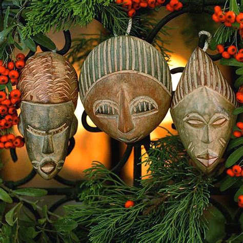 Maybe you would like to learn more about one of these? The Three Kings/Wisemen: African Mask Christmas Ornament ...