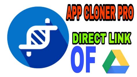 App Cloner Pro Apk Direct Link Youtube