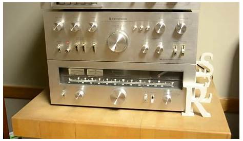 Vintage Kenwood Stereo System with Klipsch Heresy Speakers - YouTube