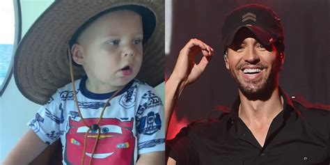 Enrique Iglesias Posts Adorable Video Of Month Old Son Nicholas On A
