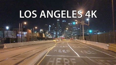 Los Angeles 4k Night Drive Part 2 Youtube