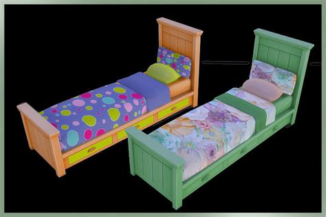 Blackys Sims 4 Zoo Sunny Bed Recolours By Weckermaus Details And