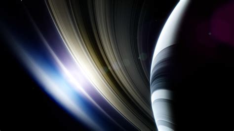 Saturn Rings Wallpaper