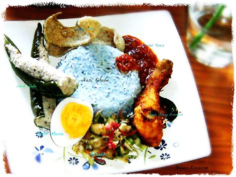 Selain itu, anda juga boleh meletakkan pegaga. Julia Homemade: Nasi Kerabu Mudah