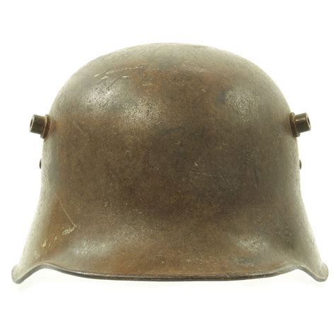 Original Rare Austro Hungarian Wwi M18 Hungarian Helmet By Berndorfe