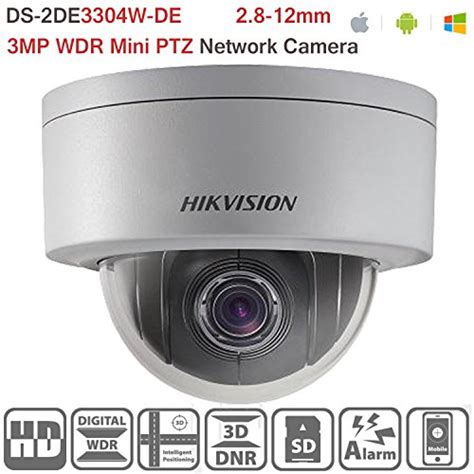 Buy Hikvision Ptz Ds 2de3304w De 3mp Network Mini Dome Ip Camera Poe 4x
