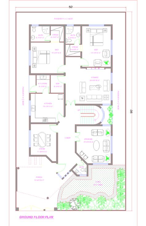 You can also check out the complete construction cost of an a category 1 kanal unit. House Plans and Design: Architectural Design Of 1 Kanal House