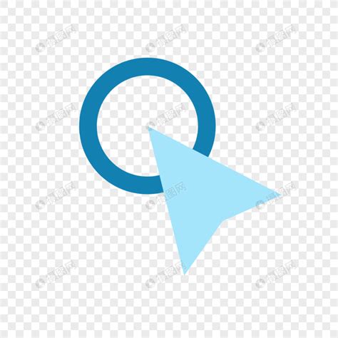 Triangle Circle Mouse Cursor Design Small Icon Png Imagepicture Free