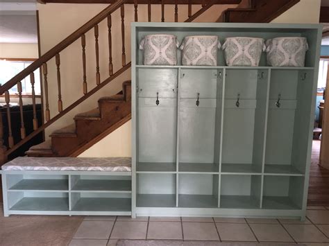 Ana White Entryway Lockers And Bench Diy Projects Entry Way