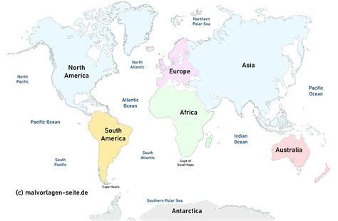 Weltkarte Kontinente Zum Ausdrucken Landkarte Kappeln My XXX Hot Girl