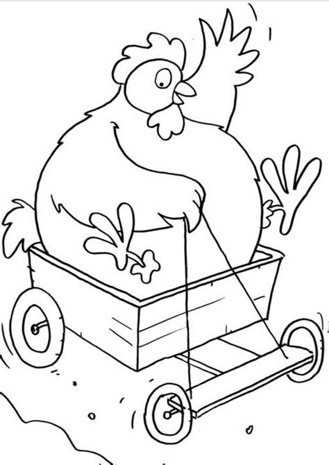Free printable chicken coloring pages for kids. Free & Easy To Print Chicken Coloring Pages - Tulamama