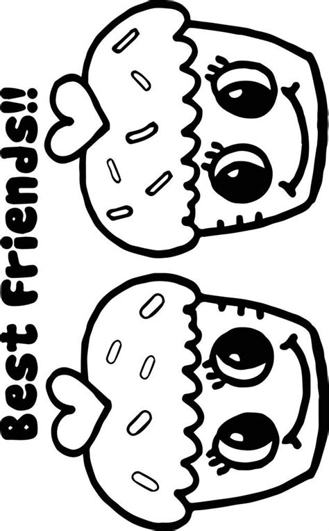 Kleurplaat Kawaii Bff / Bff Kleurplaten Voor Jou En Je Beste Vriendin