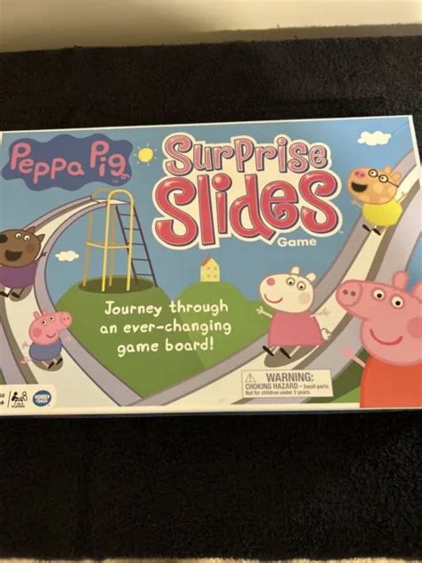 Peppa Pig Surprise Slides Chutes And Ladders Board Game 600 Picclick