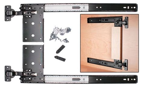 Knapeandvogt 8080 Medium Duty Pocket Door Slides System Whinge And Plate