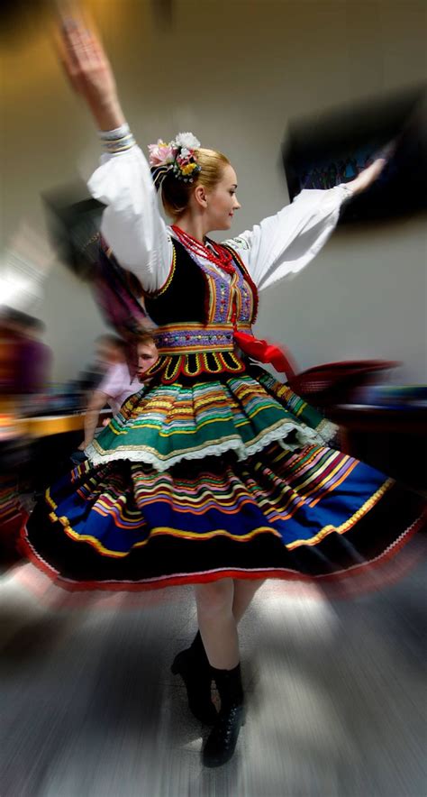 Regional Costume From Lublin Poland Baile Jazz Polish Clothing