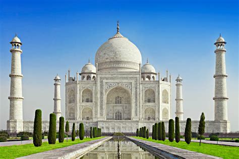 Taj Mahal In Agra Indien Franks Travelbox