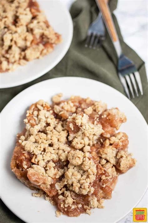 Crisp toppings are usually pretty similar usually involving oatmeal. Ina Garten Apple Crisp | Sunday Supper Movement