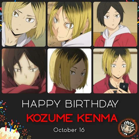 Happy Birthday Kozume Kenma Anime Amino