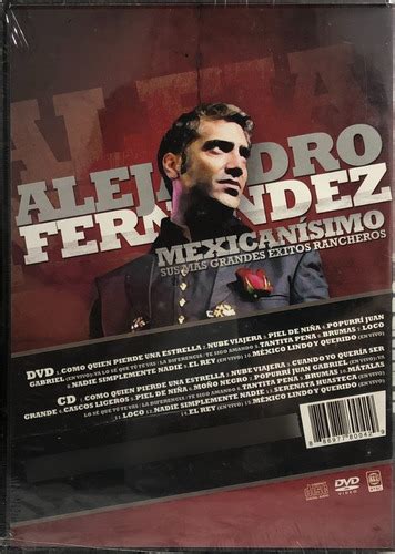 Alejandro Fernández Mexicanísimo Sus Más Grandes Éxitos MercadoLibre