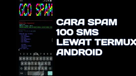 Assalamualaikum teman² , terimakasih karna telah mengklik video ini , di dalam video ini saya akan mengajarkan cara spam sms tanpa batas menggunakan termux,. Paling Inspiratif Cara Root Lewat Termux - Android Pintar