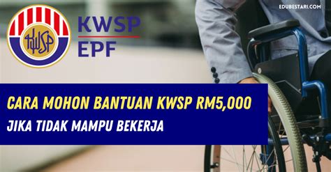 Akan diberikan kepada waris sebanyak rm 2,500 dengan syarat sima4ti adalah ahli atau pencarum kwsp dan belum mencapai usia 55 tahun semasa kem4tian. Cara Mohon Bantuan KWSP RM5,000 Jika Tidak Mampu Bekerja ...