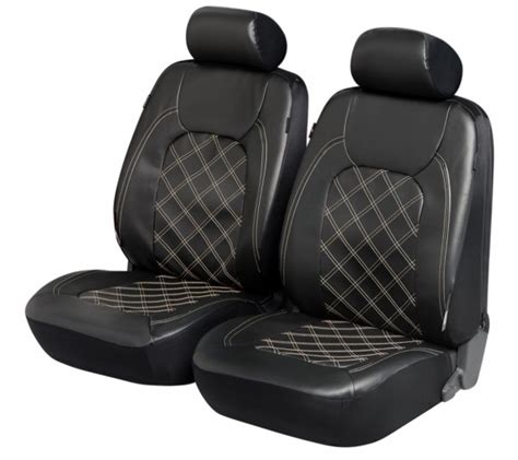 Dacia Lodgy Coprisedili Set Completo Nero Finta Pelle