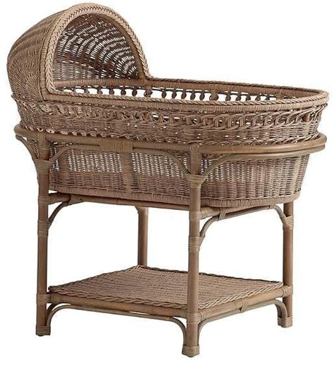 Buy online from our home decor products & accessories at the best prices. Pottery Barn Kids Bassinet 3 with Casters Taupe and Pad ...