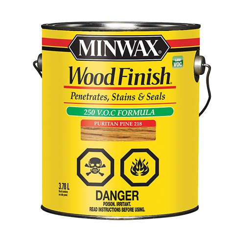 Minwax Interior Wood Stain And Sealer In One Oil Based Puritan Pine