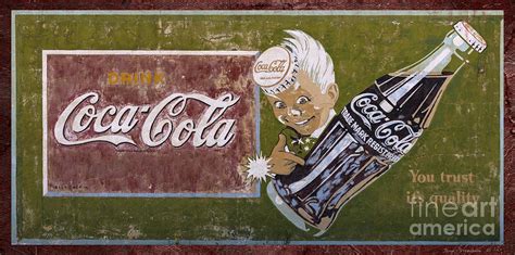 Vintage 1916 Hand Painted Coca Cola Sign Photograph By John Stephens