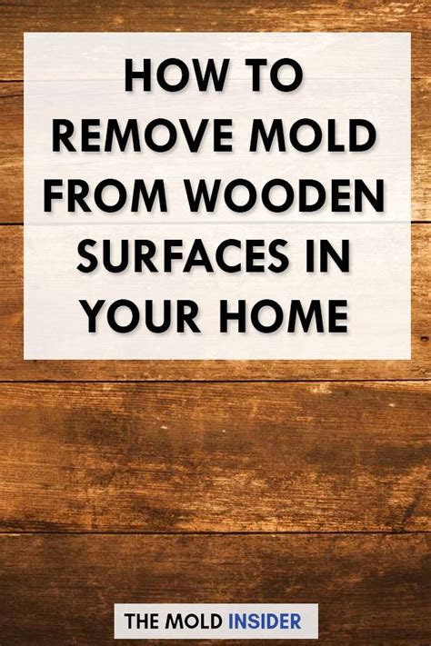 Well, i did that to some old kitchen cabinets and it looks like something kind of black is still on there. How To Get Rid Of Mold On Wood (1 Safe Hack!) - Water ...