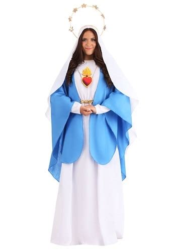 Women S Nativity Mary Costume Dress