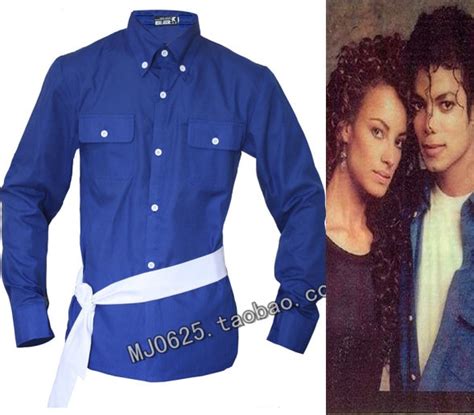 Mj Michael Jackson The Way You Make Me Feel Blue Shirt Proformance