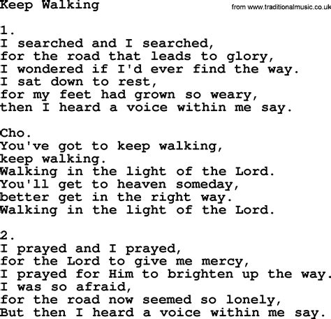 keep walking apostolic and pentecostal hymns and songs lyrics and pdf hot sex picture