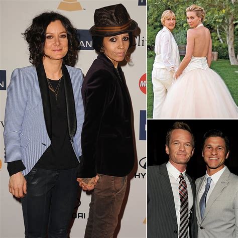 See Married And Engaged Gay Celebs The Talk Cohost Sara Gilbert