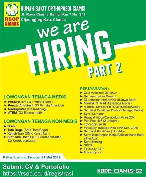 Juga petro gladiator merupakan produk decomposer. Lowongan Kerja RS Ortopedi Ciamis 2020 Ayo Lamar Sekarang !! | Loker Karir