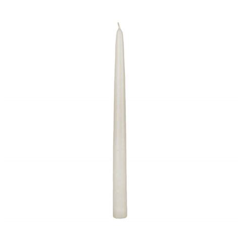 12″ Ivory Taper Candles