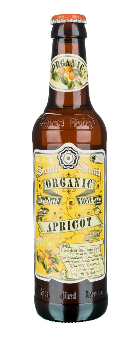 Organic Apricot Fruit Beer Samuel Smiths Brewery