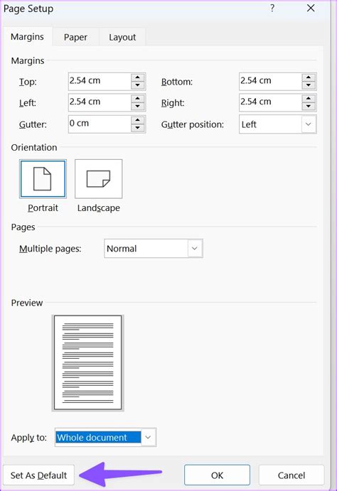 How To Change The Default Page Layout In Microsoft Word Guidingtech