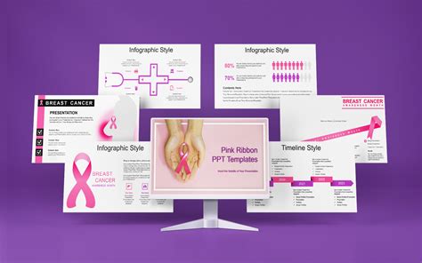 Breast Cancer Powerpoint Template 48 Slides High Quality For 9