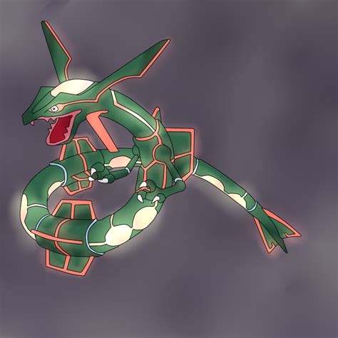 Primal Rayquaza Concept By Pseudolw On Deviantart