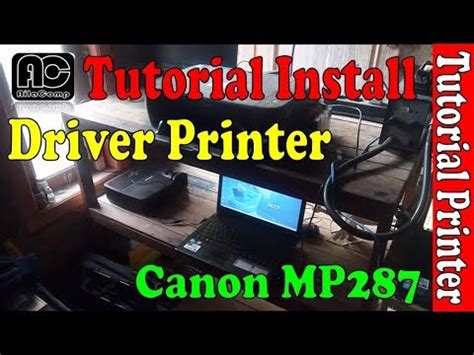 Canon mp287 is all in one printer that have good enough photo quality. Tutorial cara install driver printer canon MP287 - YouTube