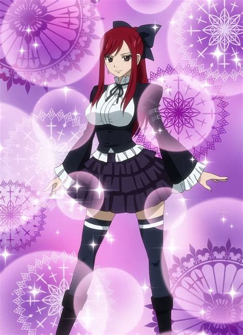 720p Free Download Anime Fairy Tail Thigh Highs Scarlet Erza Hd