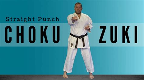 Choku Zuki The Karate Straight Punch Shotokan Karate Kihon