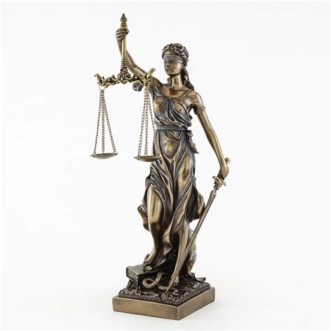 Top Collection 125 Inch Lady Justice Statue Sculpture In Cold Cast