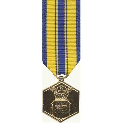 Anodized Mini Air Forces Commendation Medal