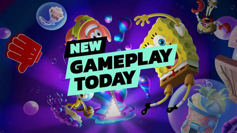 Spongebob Squarepants The Cosmic Shake New Gameplay Today Game