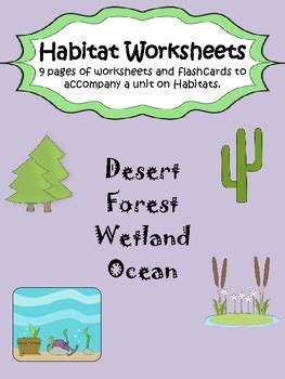 See the fact file below for more information on the sahara desert or download two comprehensive worksheet packs including over 40 worksheets which can be utilised within the classroom or home environment. Habitat Worksheet Pack by Mizell Multiage | Teachers Pay ...