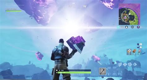 Fortnite Exploding Cube Gameplay Of Todays In Game Event Shacknews